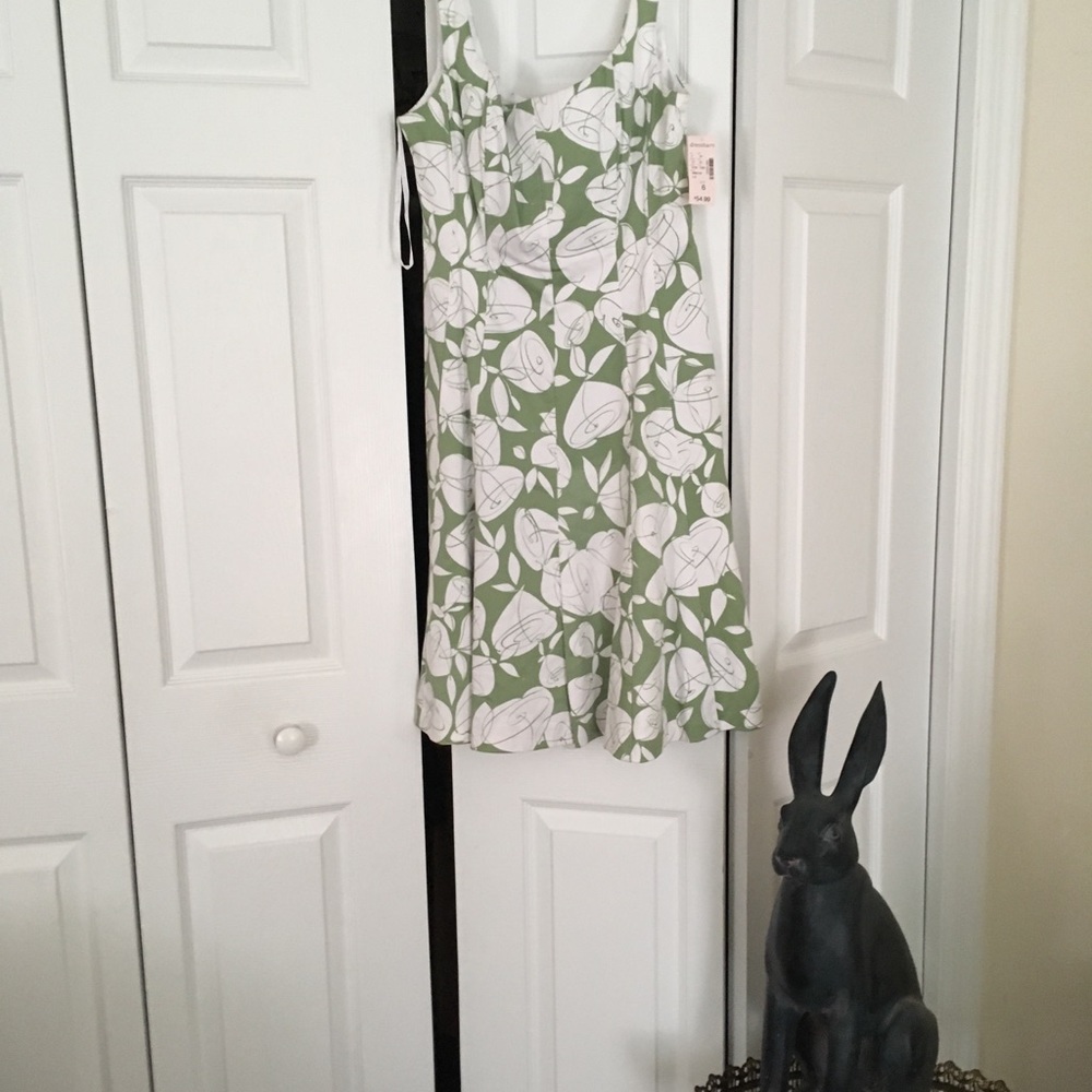Dress Barn summer dress, new, tank style, 6